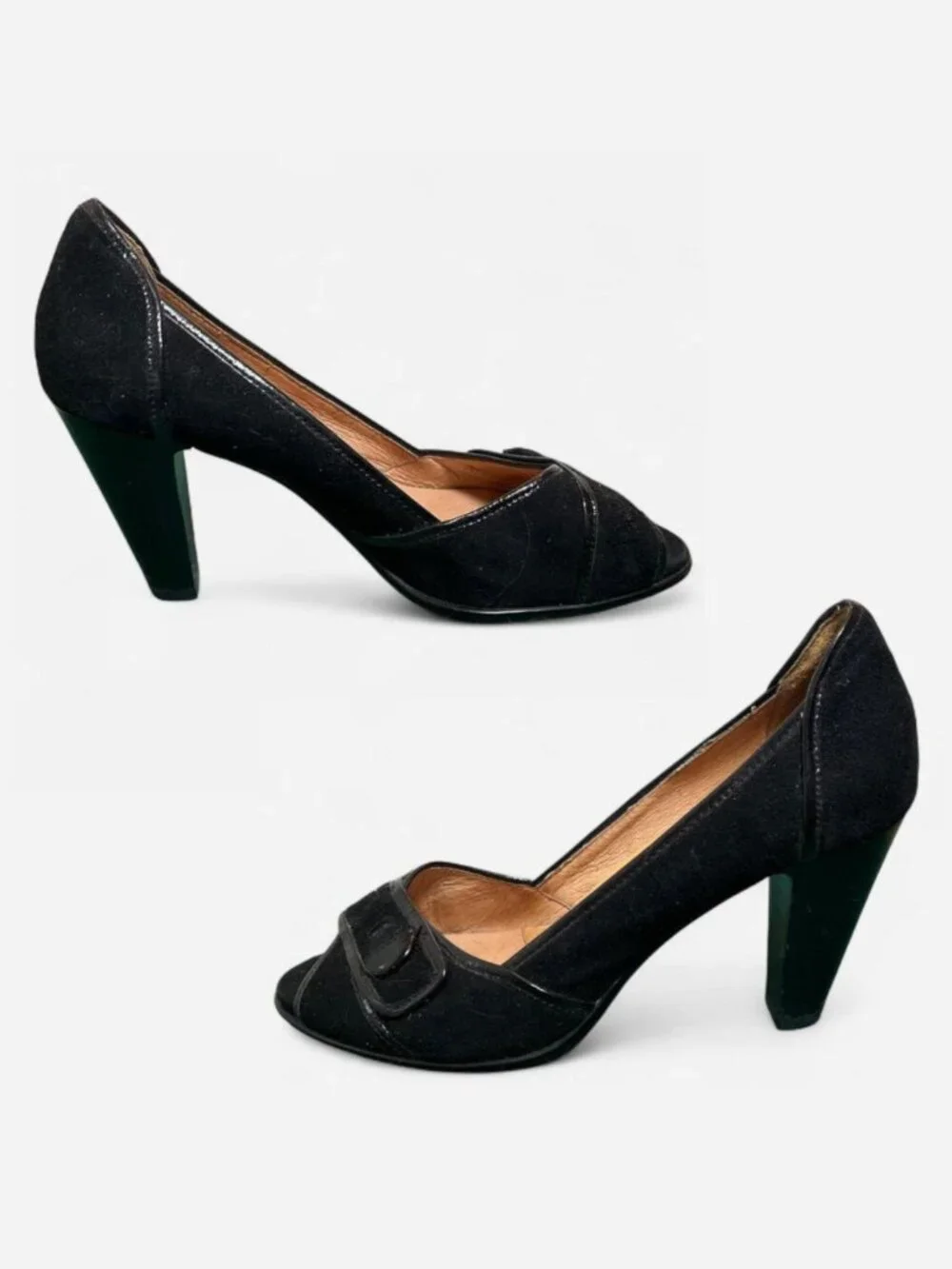 Sofft black suede